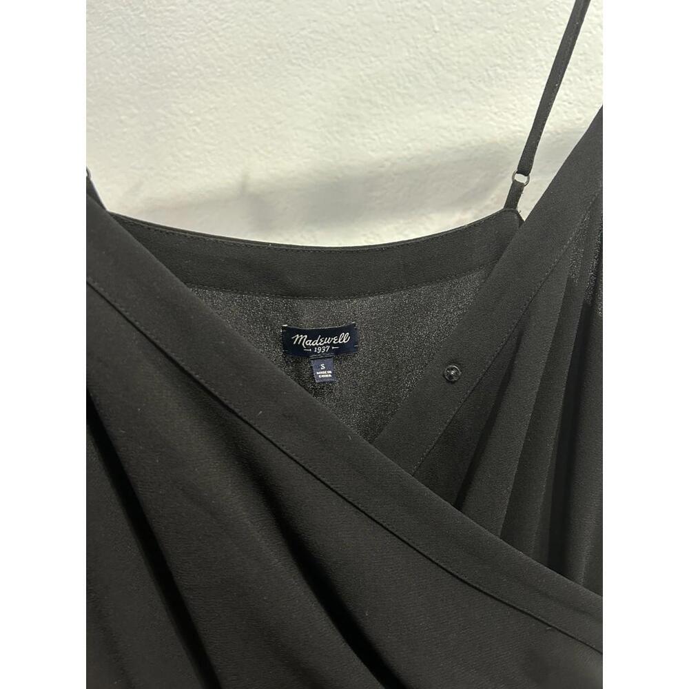 Black Madewell Jumpsuit Romper with ankle tie in size small